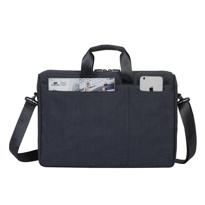 Briefcase Rivacase 8355 for 17.3 inch laptops, polyester, 0.57 kg