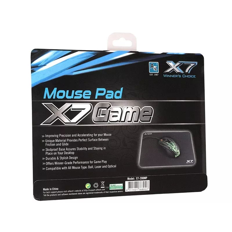 A4Tech X7-200MP Mouse Pad Black