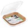 Paper liners Adler AD 6732, 20 cm, 100 pcs — disposable baking and grilling liners