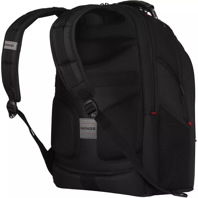 Wenger IBEX Deluxe - notebook backpack - 43.2 cm - 35,60cm (14) - 40,6cm (16) - Black (606493)