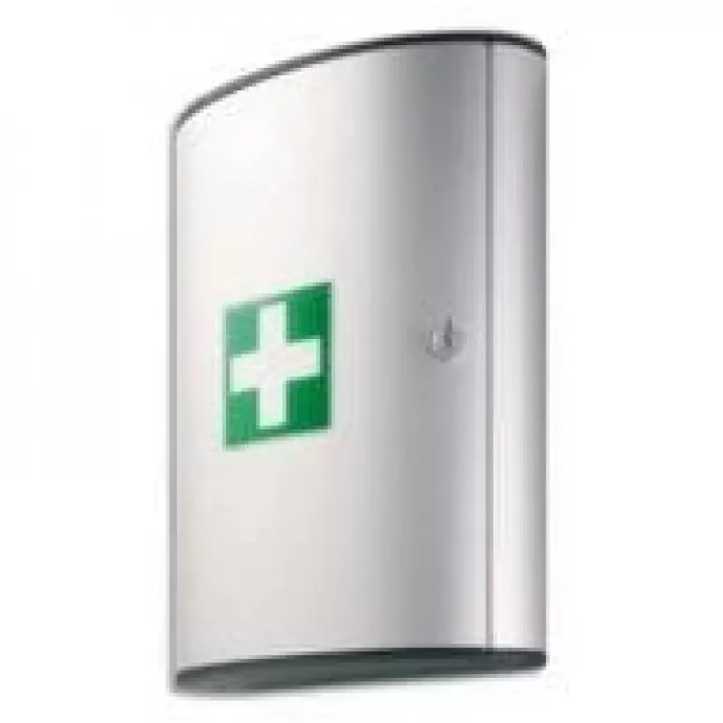 Durable 197323 First Aid Box L, aluminium, silver