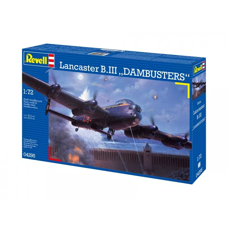 Revell Lancaster B. Iii Dambusters (04295) 1:72 Scale Airplane Plastic Model Kit