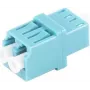 Fibre Optic Adapter LC S/CONN 07-60022 Aqua Single-mode 1 pc