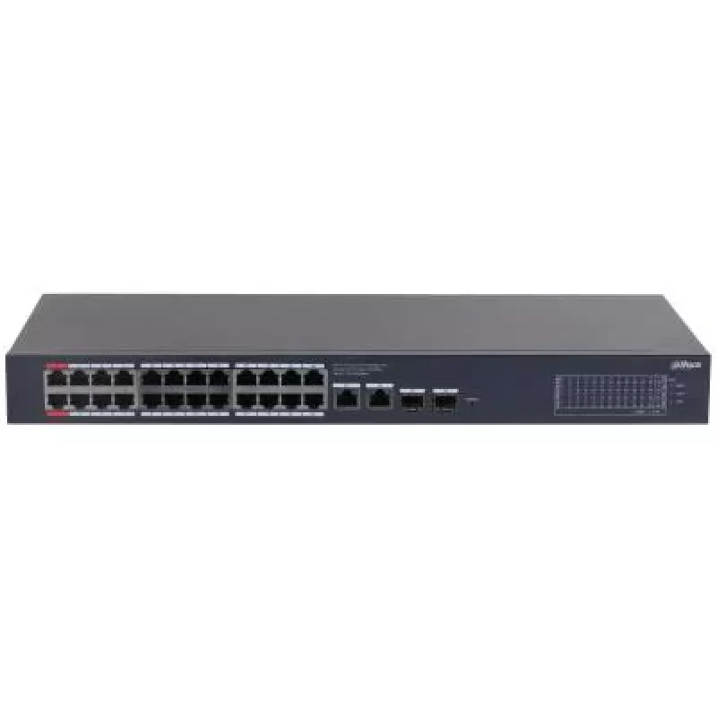Dahua Technology CS4228-24GT-240 network switch Managed L2 Gigabit Ethernet (10/100/1000) Power over Ethernet (PoE) Black