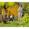 Ground-standing reel Gardena RollUp Automatic Black Grey