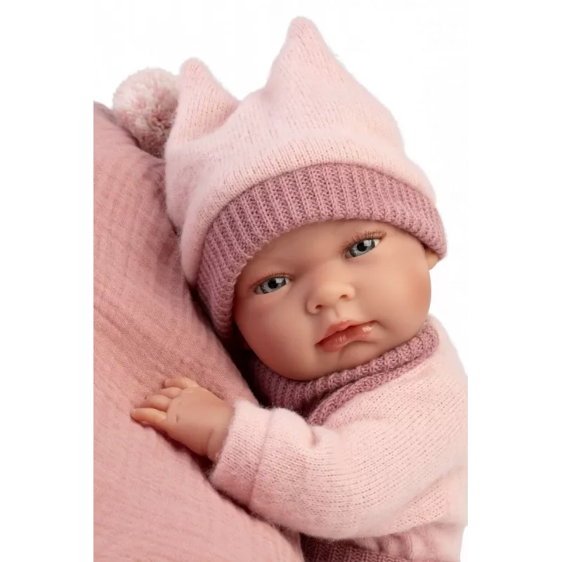 Doll Llorens 40 cm vinyl baby with realistic features and soft body
