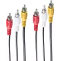 Video cable adapter ShiverPeaks BS90024 2m 3xRCA