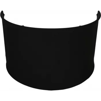 DJ booth curved screen cover Omnitronic 32000008 — black protective cover for mobile DJ screen