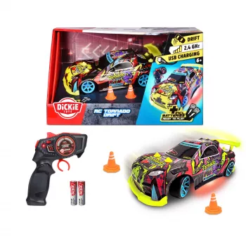 Radio-controlled car Dickie Tornado Drift RTR 2.4 GHz — ready-to-run drift car