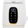 Electric kettle Adler AD 1305WG — 1.7 L, 2200 W, glass/plastic, white/gold/transparent