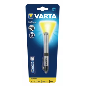 Varta -LEDPL - pin-Blinklicht - Silver - Aluminium - LED - 1 lamps - 3 lm