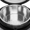 Rice cooker GASTROBACK Rice Control Low Carb & Steam, 3 L, 450 W, black/stainless steel