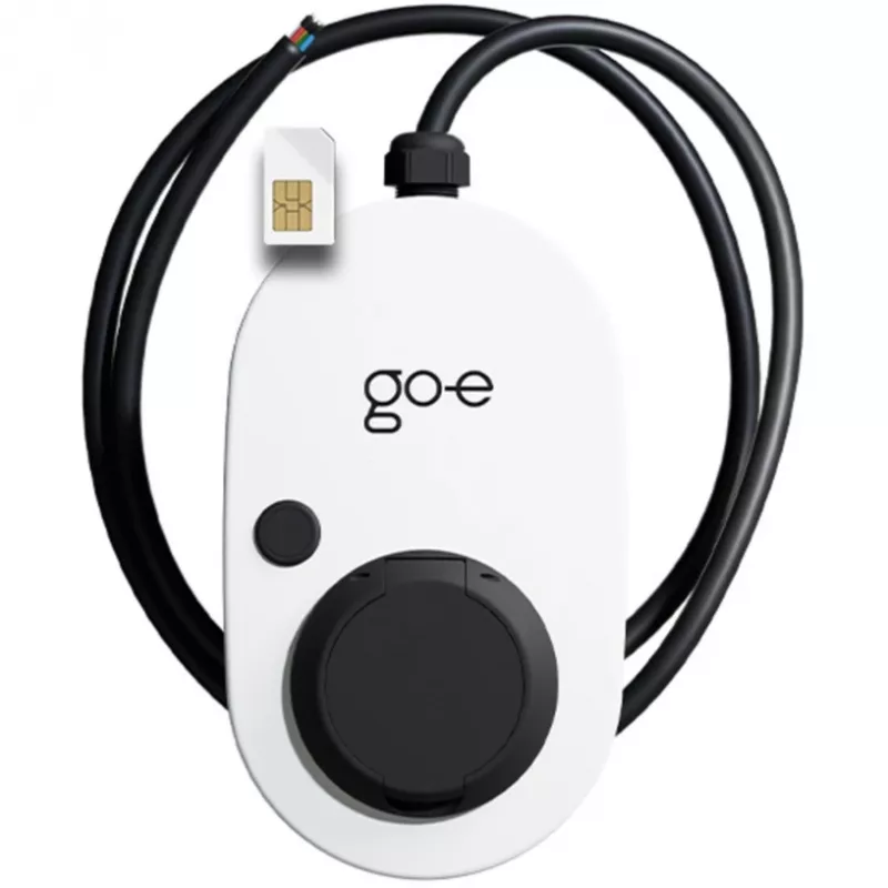 Charger Gemini 2.0, 11 kW (16A 3-phase), Wallbox White/black, without cable, 4G/LTE