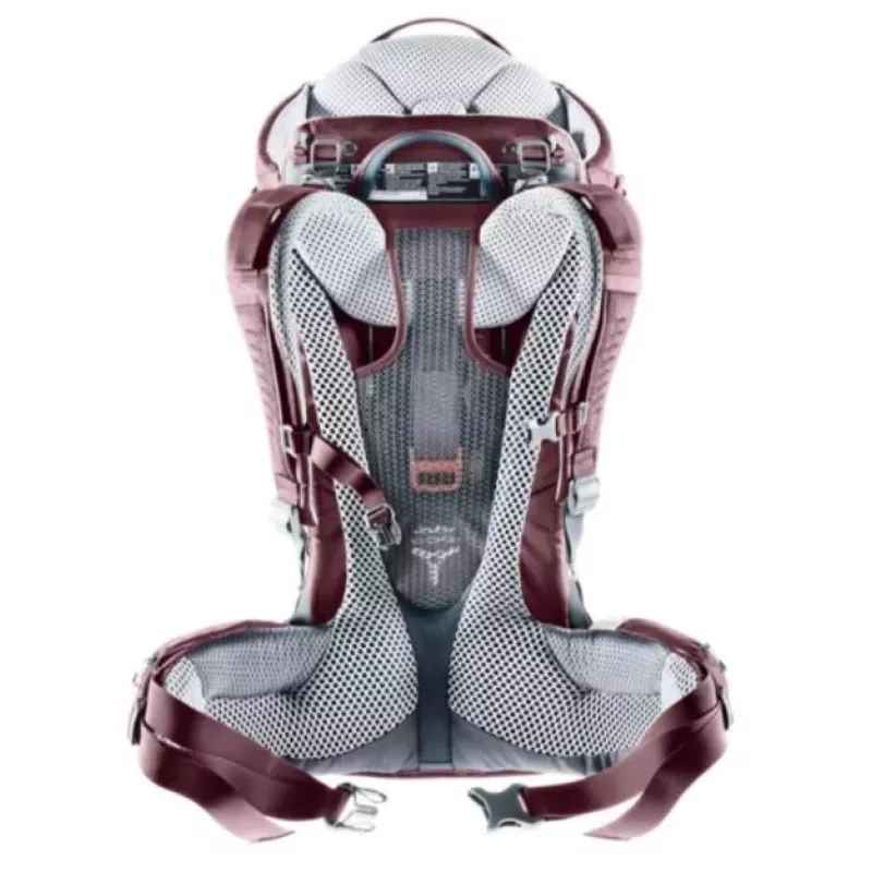 Deuter Kid Comfort Baby carrier backpack Polyamide Red