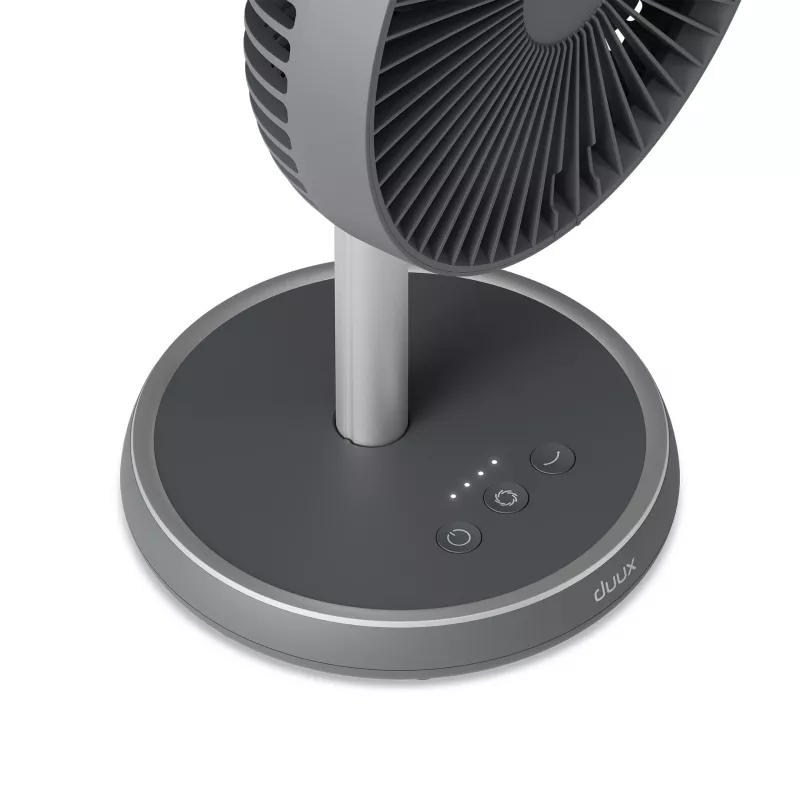 Duux Rize Flex Stand Fan Grey Diameter 21 cm