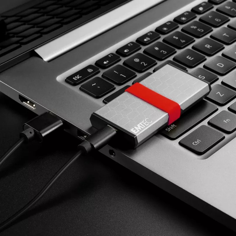 Emtec X205 Mini 1 TB USB Type-C USB 3.2 Gen 2x2 Silver