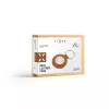 Case for AirTag FIXED FIXWAT-C2-BRW genuine cowhide brown — protective leather holder for Apple AirTag