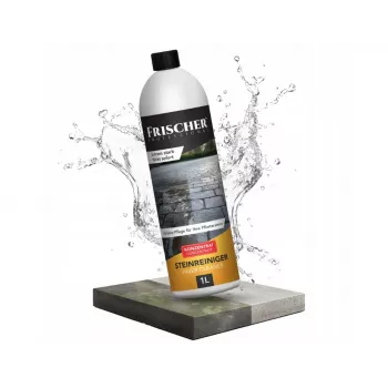 Cleaner for paving stones and natural stone FRISCHER 1000 ml concentrated formula