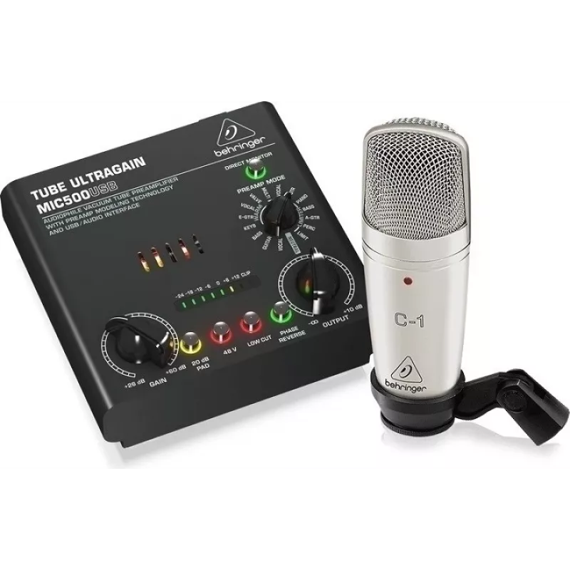 Microphone Behringer Voice Studio - recording and podcasting kit