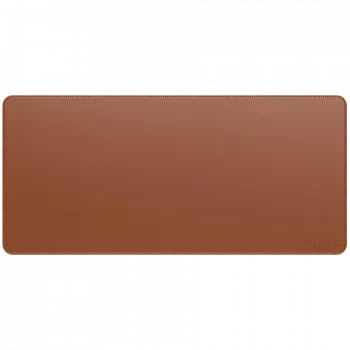 Mouse Pad Satechi Vegan-Leather Premium Desk Mat Brown ST-LPDMN