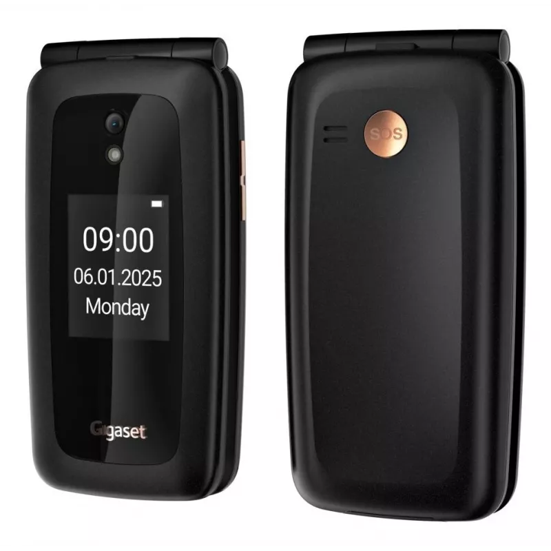 Gigaset GL795 7.11 cm (2.8) 142 g 48MB Black Senior phone
