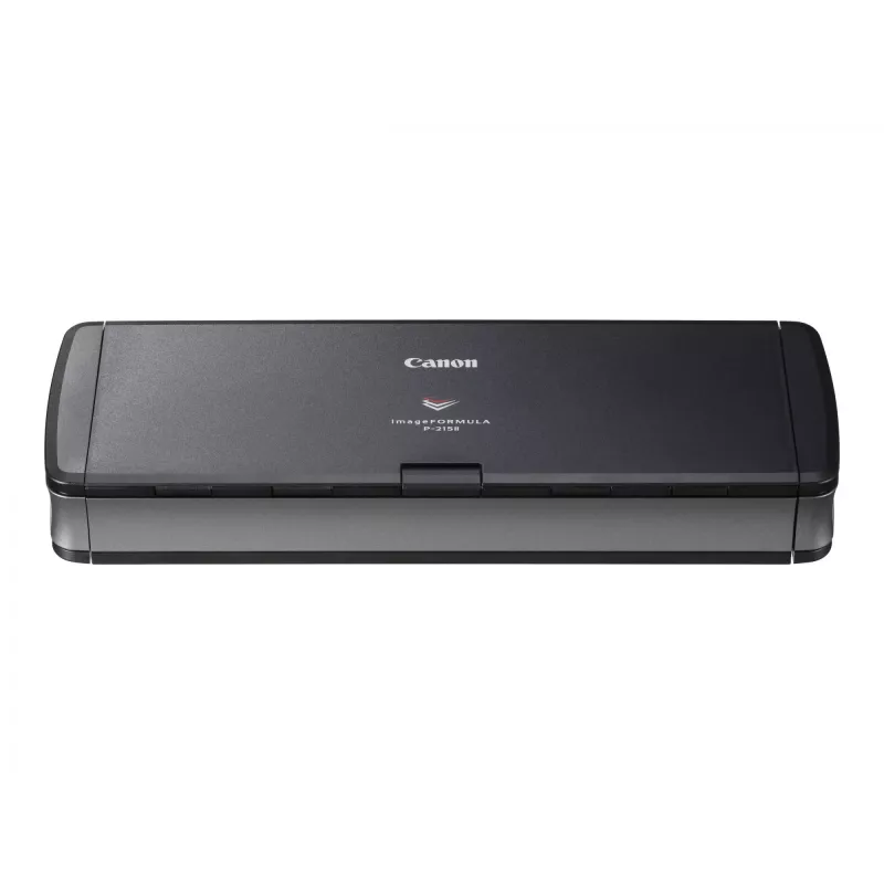 Canon imageFORMULA P-215II Portable Duplex Document Scanner, 216 x 1000 mm, 600 x 600 DPI, 24 bit, Sheet-fed scanner, Black, Grey, CMOS CIS