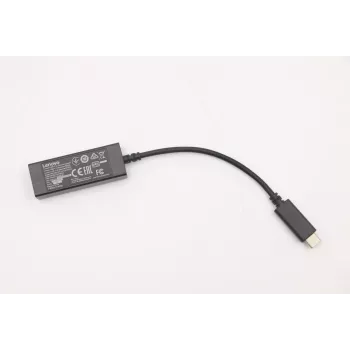 USB-C to Gigabit Ethernet Adapter Lenovo 5C11E09636 — USB-C network adapter, Gigabit (1000 Mbps)