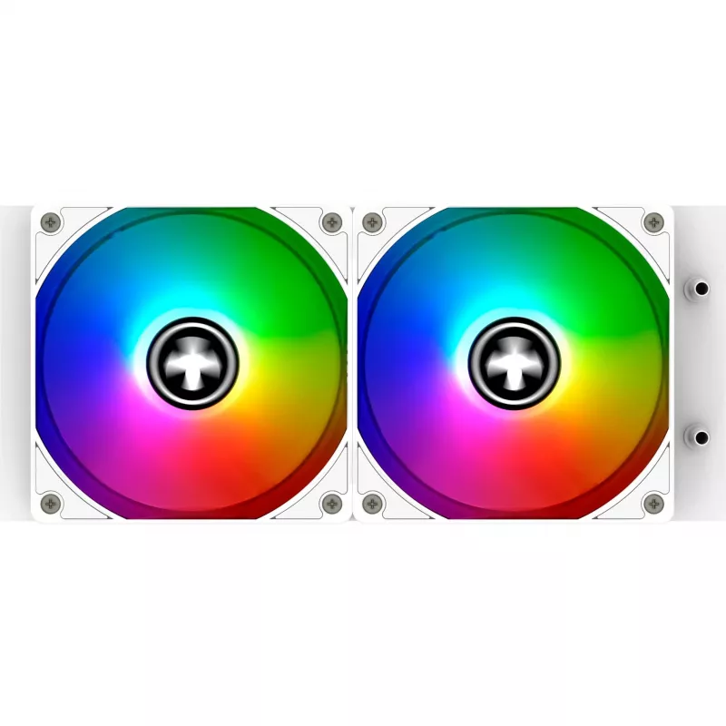All-in-one liquid cooler XILENCE Performance A+ XC974 — 240mm radiator, 300W TDP, white, ARGB