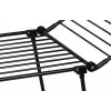 AMALFI foldable laundry drying rack, black