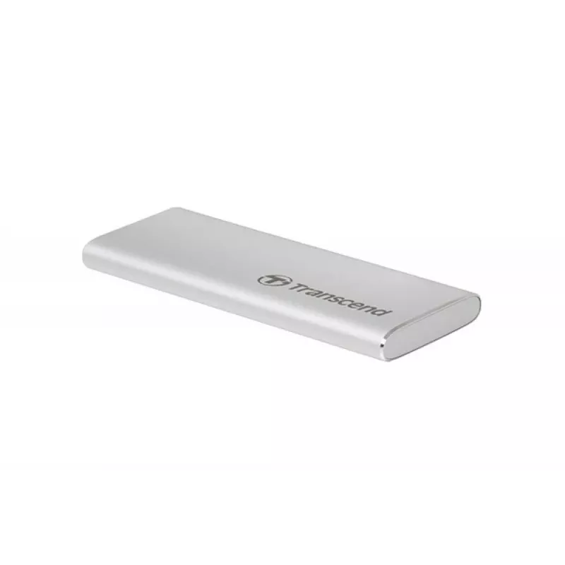 Portable SSD Transcend ESD260C 500GB USB Type-C 3.2 Gen 2, Silver