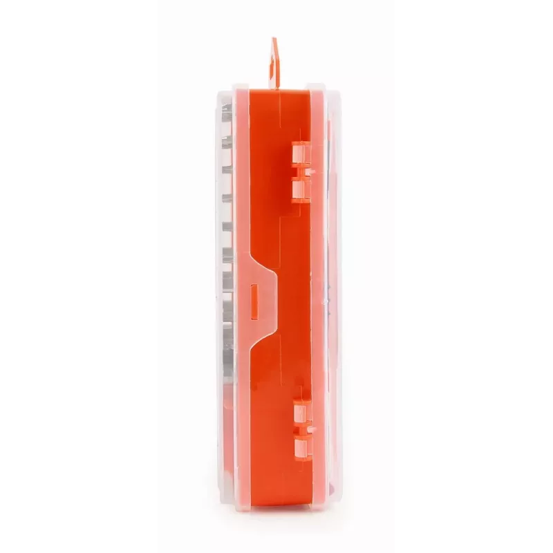 Manual screwdriver set GEMBIRD TK-SD-07 — 90-piece combination screwdrivers and bits, magnetic tips, red carrying case