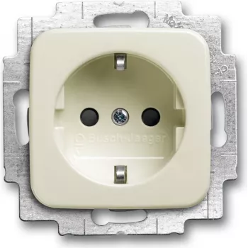 Busch Jaeger 2013-0-5312 Socket Outlet CEE 7/3 White (2013-0-5312)