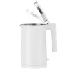 Electric kettle Xiaomi 1.7 L 1800 W White — stainless steel, button lid, thermal insulation