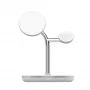 Wireless Desk Charger Tellur TLL151391 3in1 MagSafe Fast Charging for Phone, Watch and Earbuds