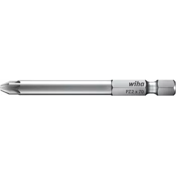 Bit for screwdriver Wiha Professional Pozidriv style E 6.3, Cr-V steel, hex shank, 150 mm