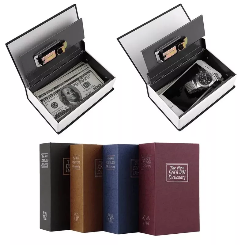 Extralink Home Book Safe, Money Box, Steel Vault for Keys, S-405