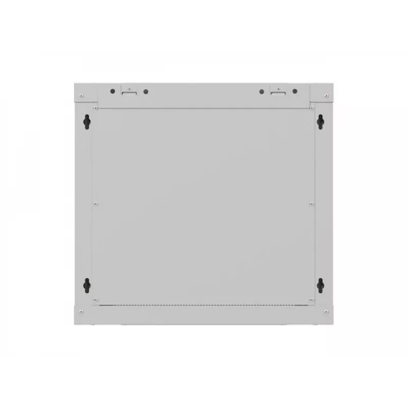 Lanberg WF03-5309-10S 9U Wall-Mount Rack Cabinet 19 inch 540x350 mm Grey Tempered Glass Door Flat-Pack