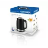 Electric kettle Concept Solution RK3245 — 1.7 L, 2200 W, stainless steel, black