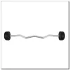 HMS GSL50 fixed barbell/rubberised broken bar 50 kg