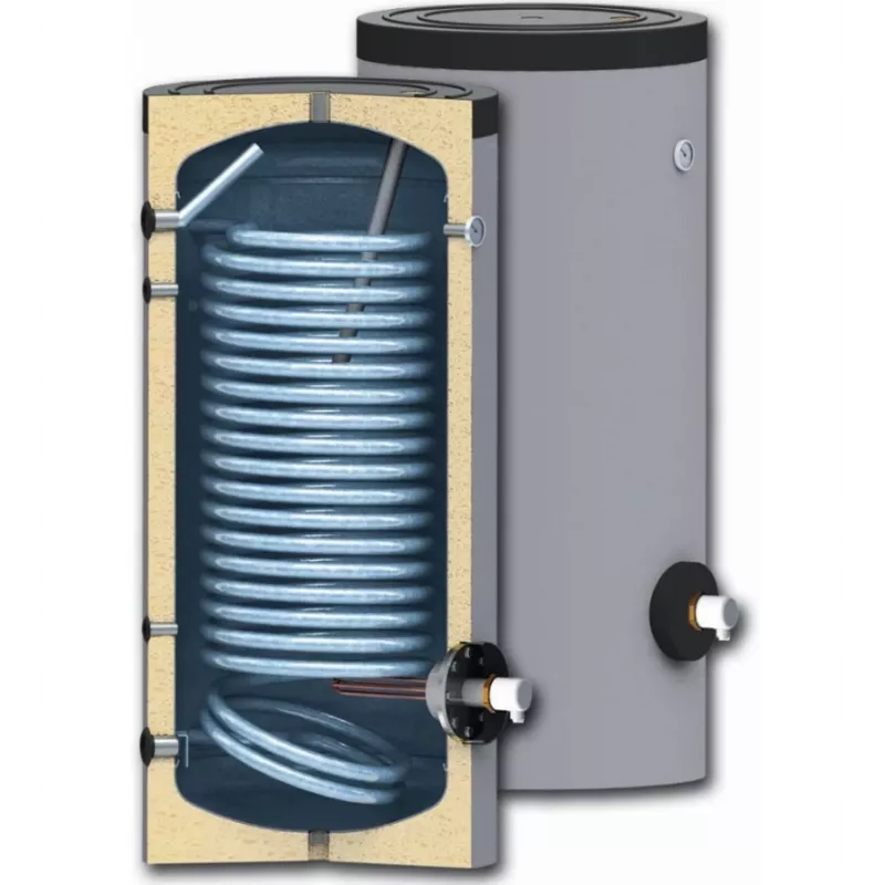 Sunsystem | SWPN200 | Enameled Water Heater 200L with Heat Exchanger 1.9 m