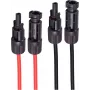 shiverpeaks ®-PV4 Extension, 4mm², 2-piece set Red/black, 15m (BS02-320816)