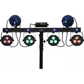 LED PAR Light EUROLITE KLS Laser Bar Next FX 51741094 — compact stage wash with integrated laser effects