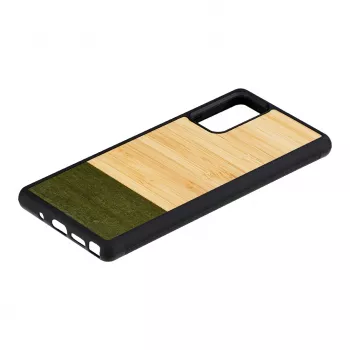 Protective phone case Man and Wood Galaxy Note 20 — bamboo forest black