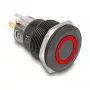 Panel Push Button Switch DELOCK 22015 22 mm, 12 V, 5 solder terminals