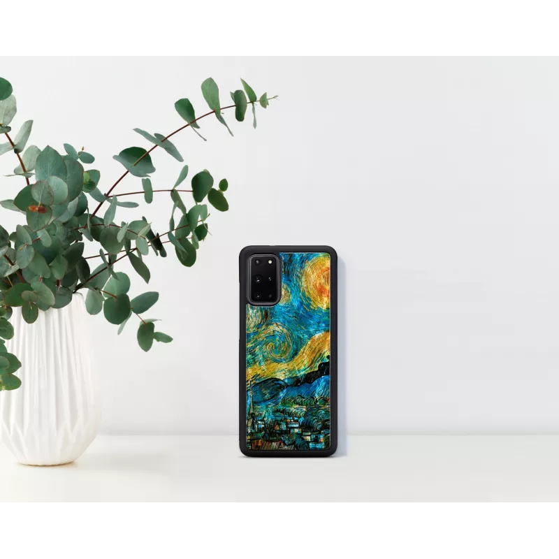 Protective phone case iKins for Samsung Galaxy S20+ — starry night black