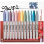 Permanent marker Sharpie 2157681 Fine tip (1 mm) Assorted colours, pack of 12