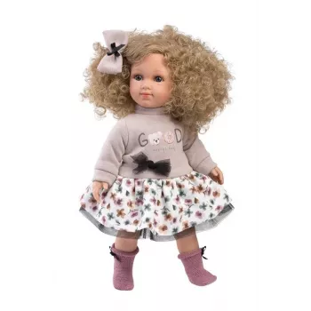 Doll Llorens Elena 35 cm — soft body, hand-painted face and limbs