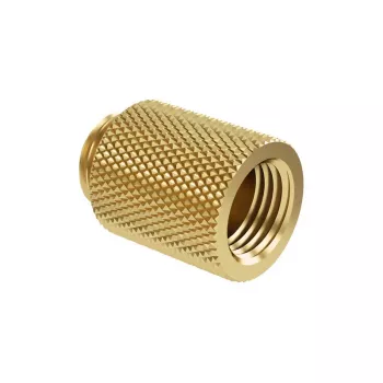 G1/4 inch Extension straight MF 20 - gold - Gold (TNYZ-G20 go)