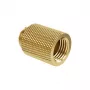 G1/4 inch Extension straight MF 20 - gold - Gold (TNYZ-G20 go)