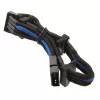 SilverStone 4-Pol-Molex to 4x SATA Cable, 300mm - black/Blue